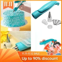pastry icing piping bag nozzle tips fondant cake sugar craft decorating pen set