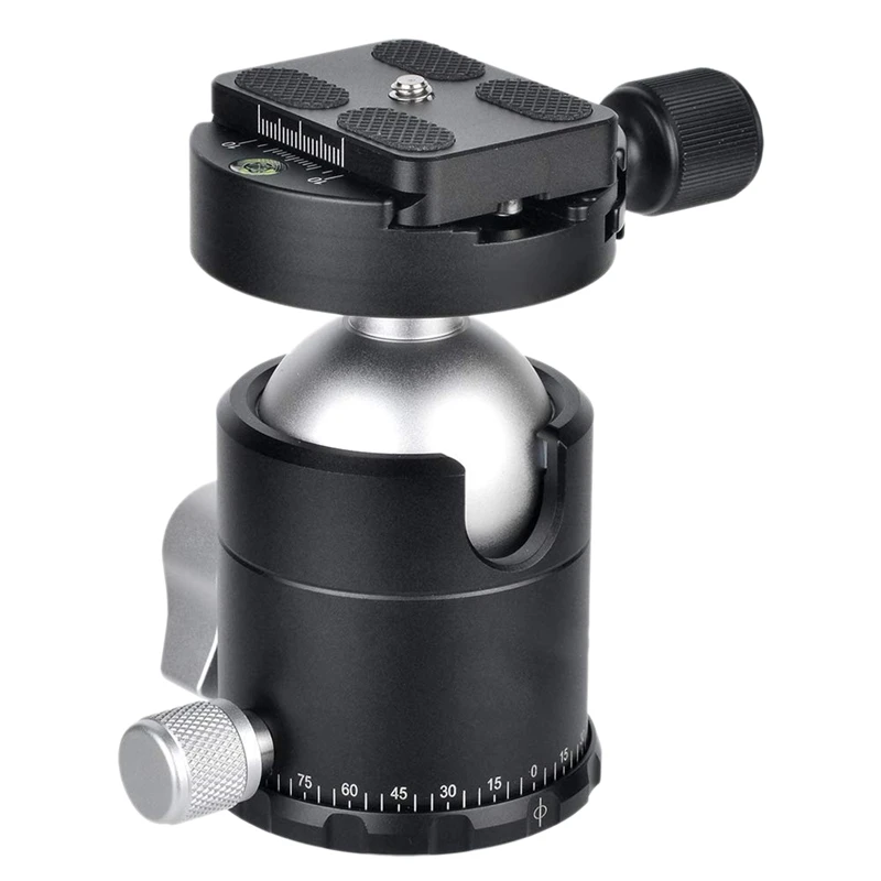 Головка штатива для камеры из алюминиевого сплава панорамная шаровая с