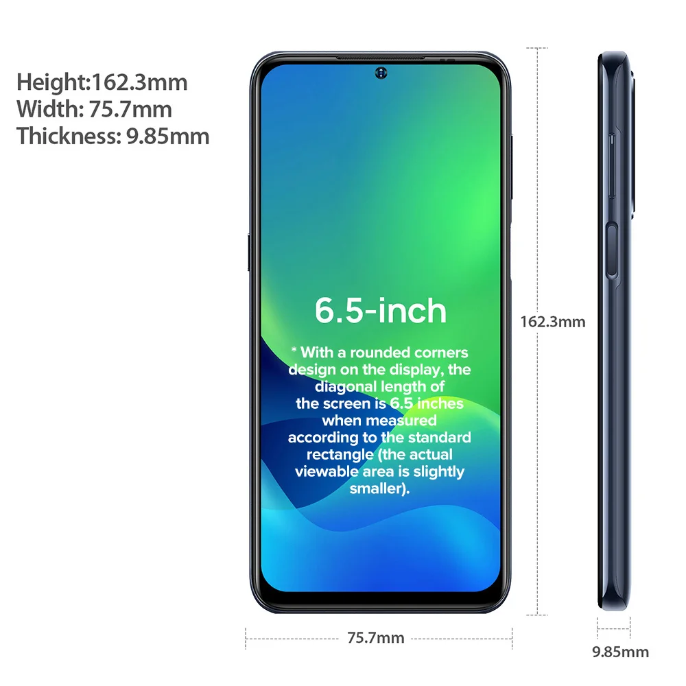 Смартфон Note 13P Ulefone Helio G35 5180 мАч Android 11 4 Гб + 64 ГБ 6 5 дюйма FHD дисплей 4G сотовый