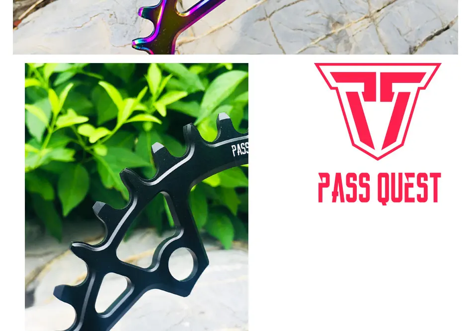 Pass Quest велосипедная Звездочка 96 BCD 32T 34T 36 т 38 40 т 42 44 46 т 48 велосипед Звездочка M6000/7000/8000/9000 11/22S один диск