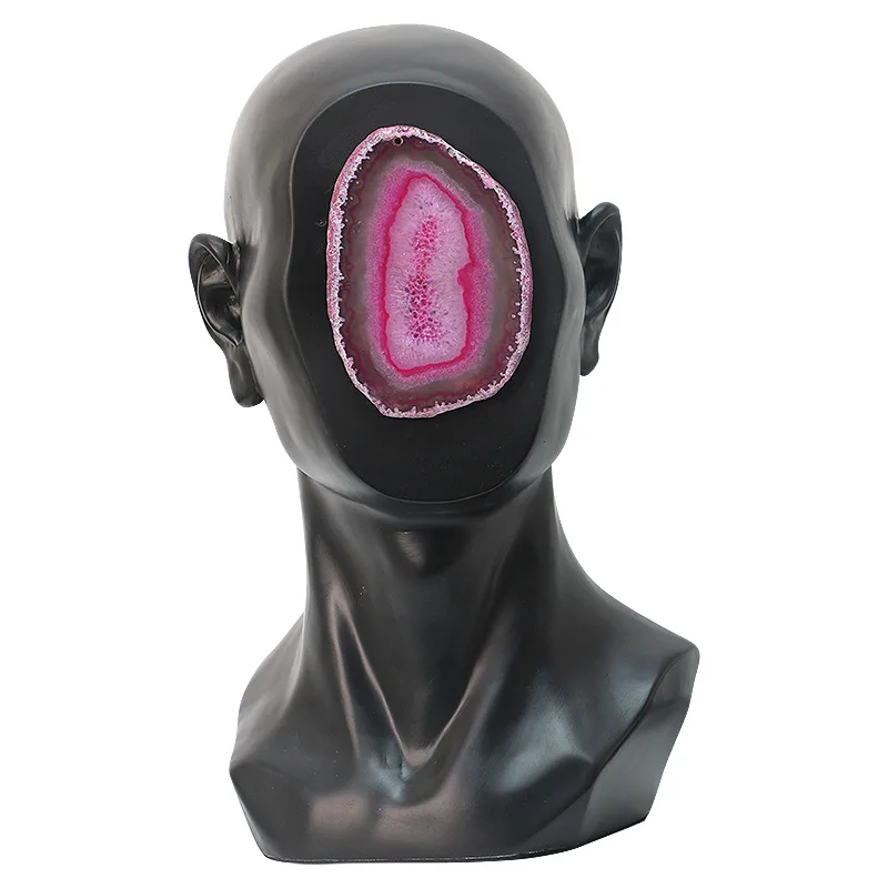 Оригинальные орнаменты из агата и смолы европейский стиль абстрактные персонажи