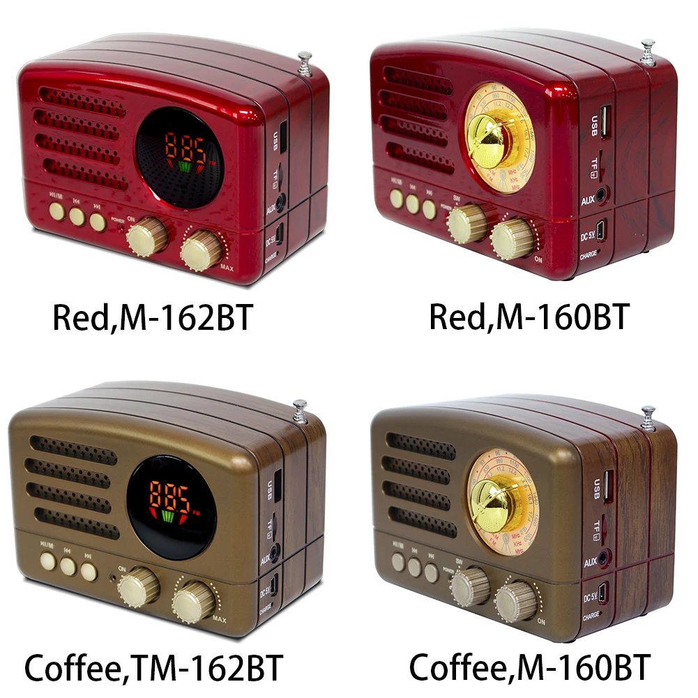 Высокая чувствительность Bluetooth мини Ручной usb зарядка с антенна AM портативный