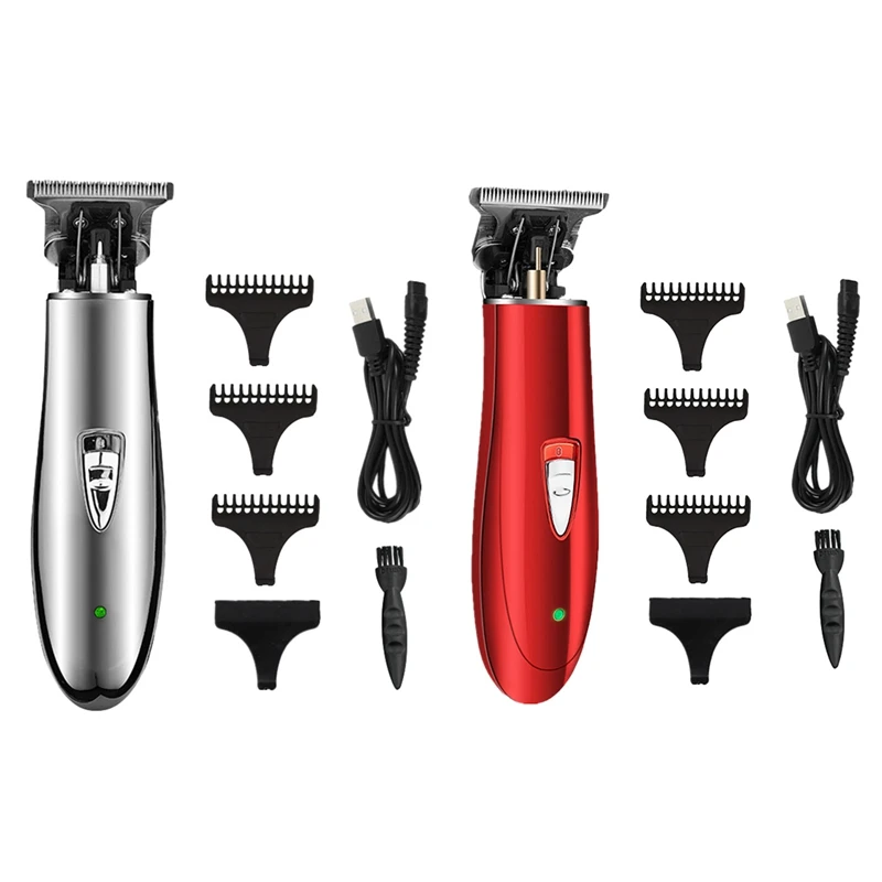 

Беспроводная Машинка для стрижки волос, профессиональный триммер для мужчин, электрический аппарат для бороды