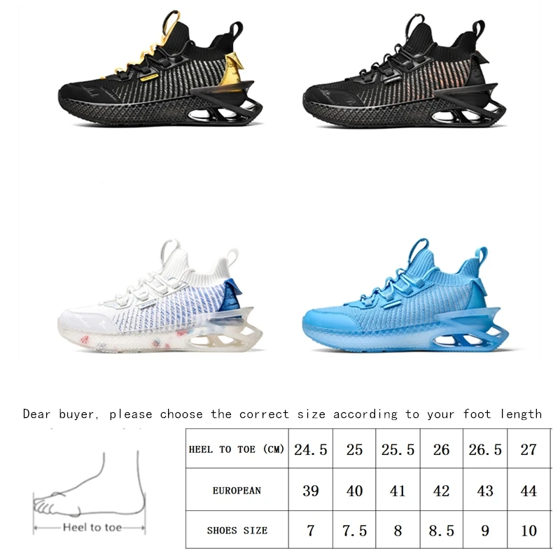 

High Quality TPR+TPU Rubber Platform Mens Shoes Mesh Breathable Casual Men Chunky Sneakers Running Shoes Zapatillas Sport Shoes