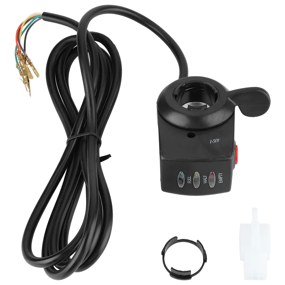 

48V Speed Control Twist Thumb Throttle Assembly for E-bike Electric Bike