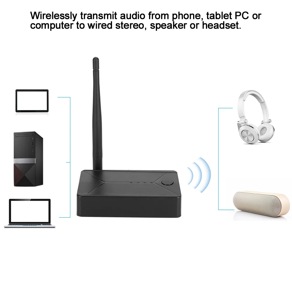 B2 2в1 Bluetooth 5 0 беспроводной аудио передатчик приемник 3 мм портативный адаптер |