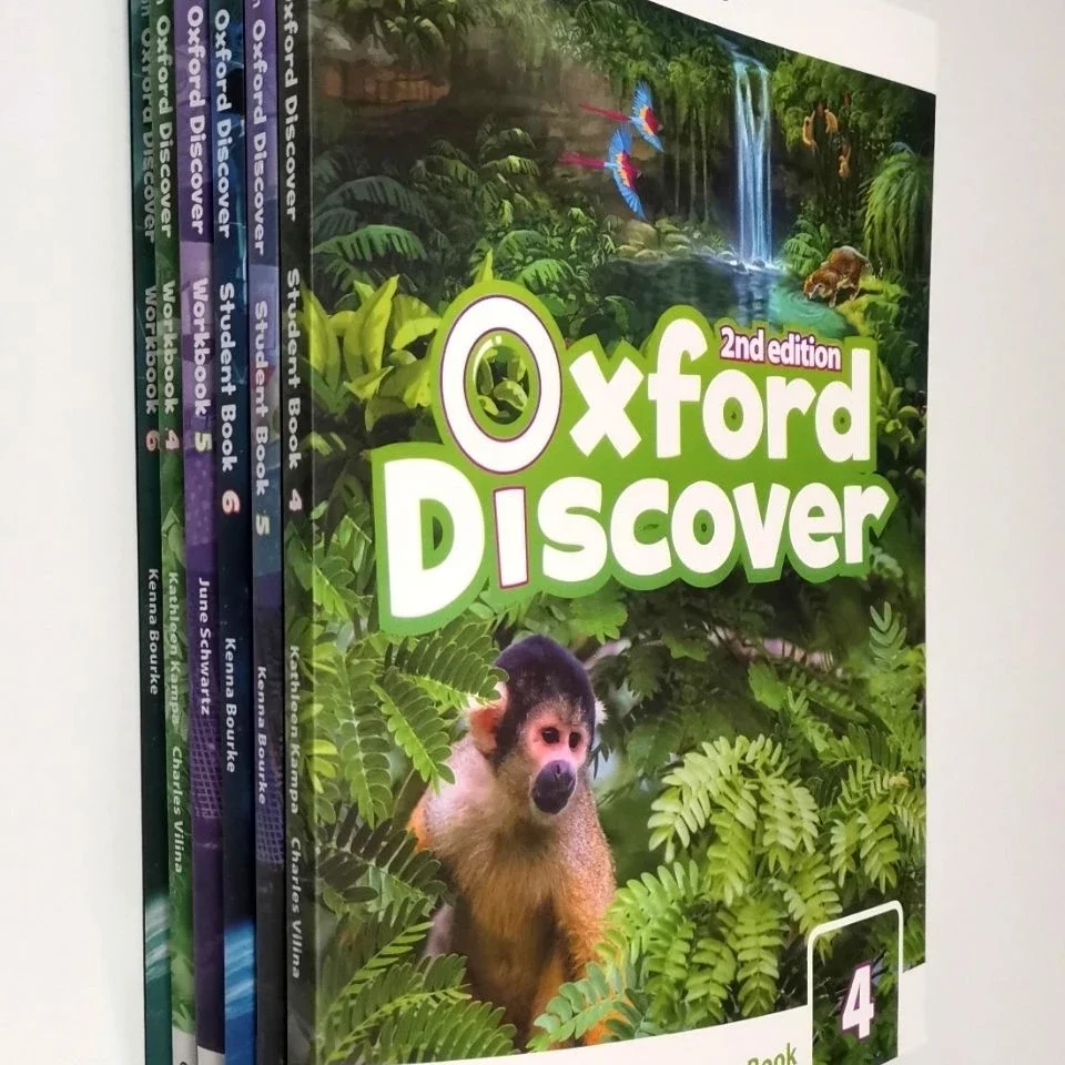 6 Volumes Oxford English Oxford English Oxford Discover Phase 4 to 6 Students' Book Oxford Explore libros livros enlarge