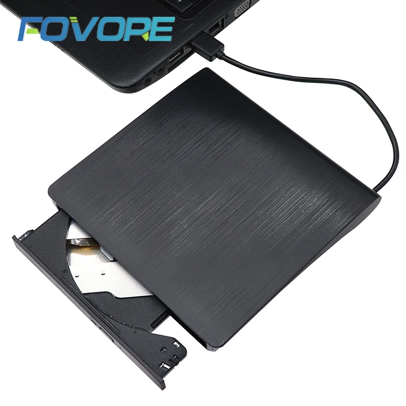 Внешний USB 3 0 высокоскоростной DL DVD RW ГОРЕЛКА CD писатель тонкий портативный