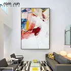 Абстрактный цвет брызги холст живопись плакаты и печать современный креативный Декор настенное искусство цветные картины для гостиной спальни