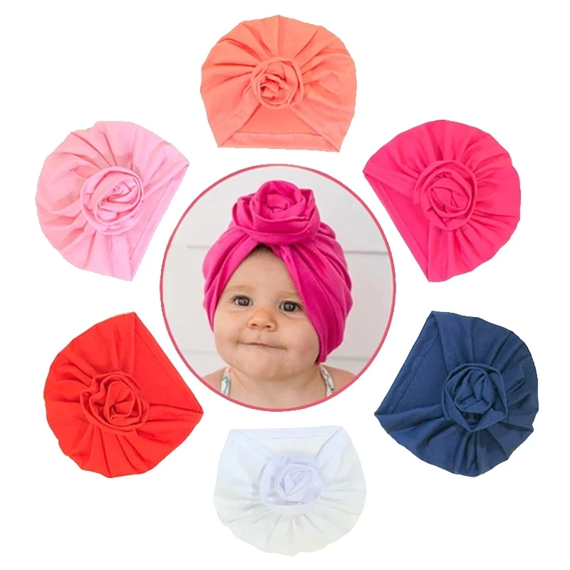 

New Baby Velvet Knot Flower Hairband Cute Soft Head Elastic Headband Bebe Girl Princess Cute Headband Headwear Hair Accessories