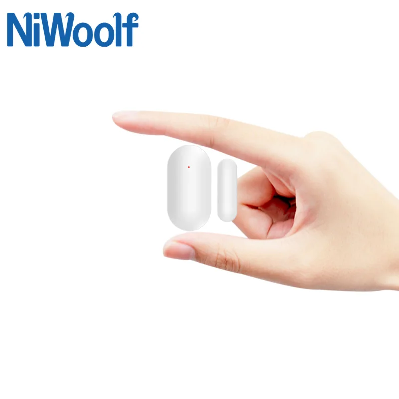 Беспроводной датчик открытия дверей 433 МГц окна двери детектор для Умный дом Wi Fi