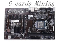 used mining motherboard h81p btc motherboard 6gpu 6pci e motherboard lga 1150 h81 btc