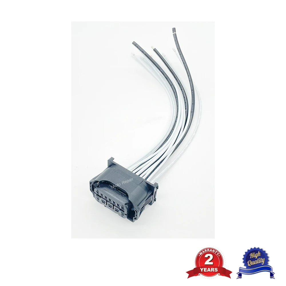Headlight Wire Harness For BMW F01 F02 E63 E64 E90 Lamp Plug 61132359991 12 Way Connector