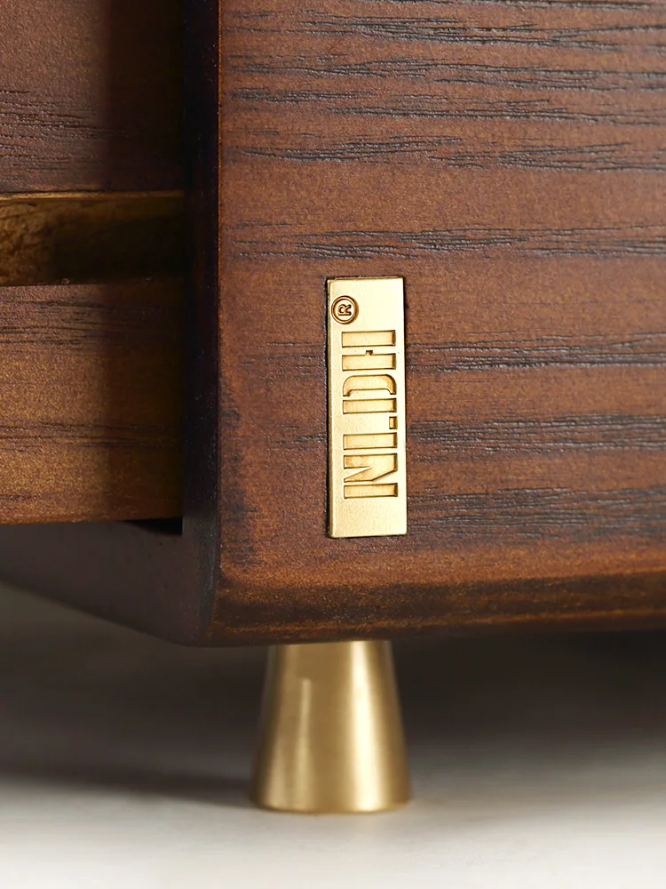 Stud Earrings Necklace Storage Box Jewelry Jewelry Box Large Capacity Simple Finishing Box Wooden Wedding Birthday Gift