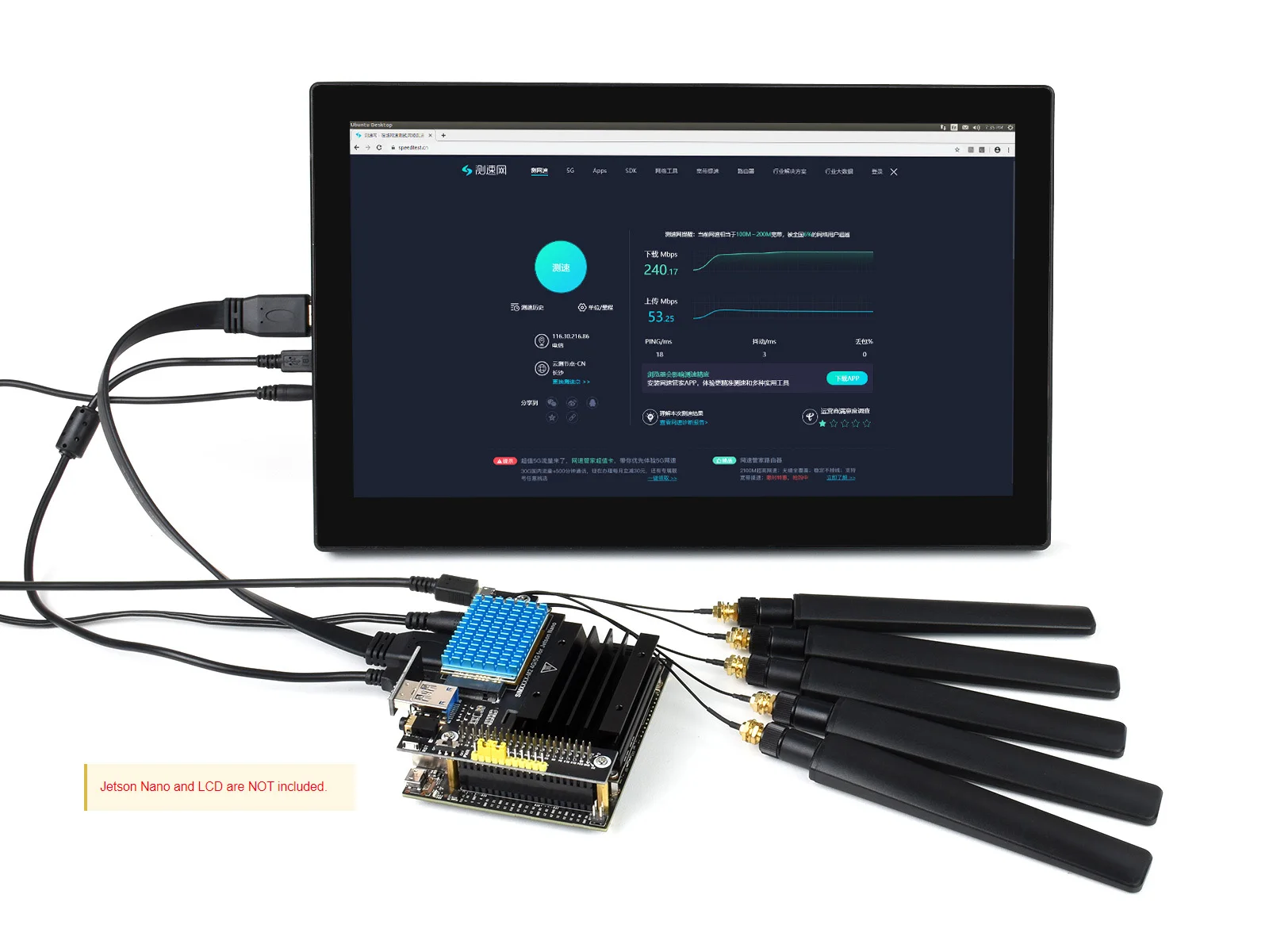 Модуль SIM8200EA-M2 5G для Jetson Nano поддержка 5G/4G/3G встроенный Snapdragon X55 многорежимный