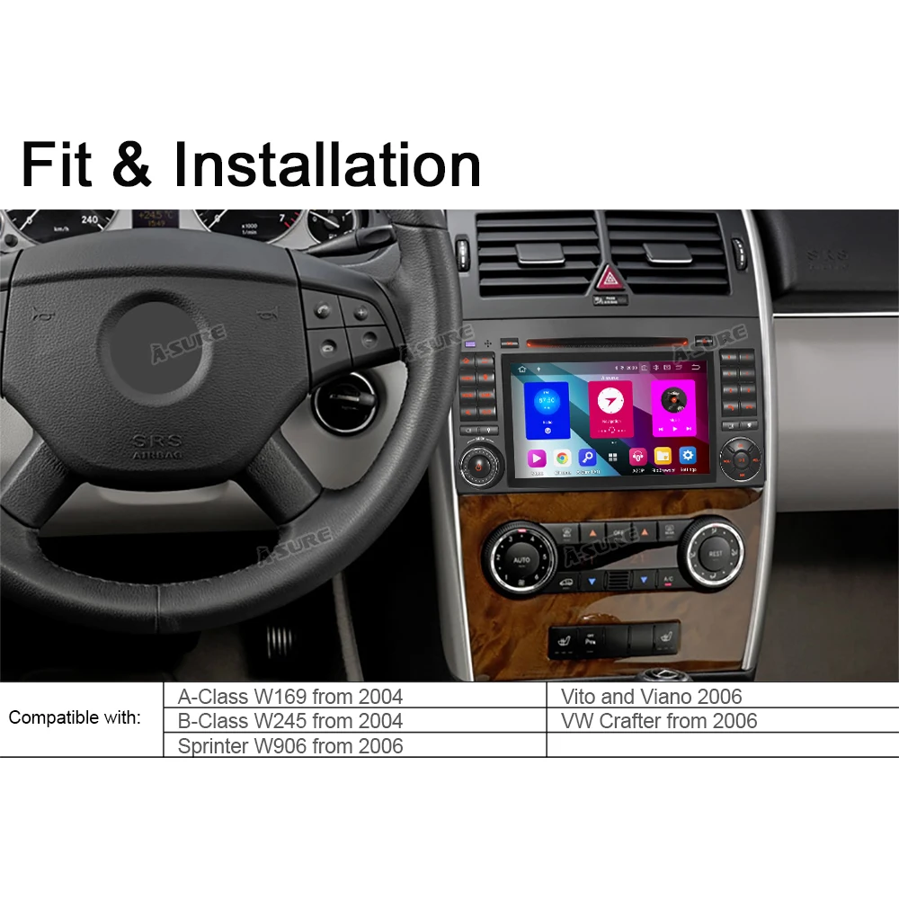 A-Sure 2 Din 8 ядерный 4G Android 9 автомобильный Радио gps dvd-плеер стерео навигация для