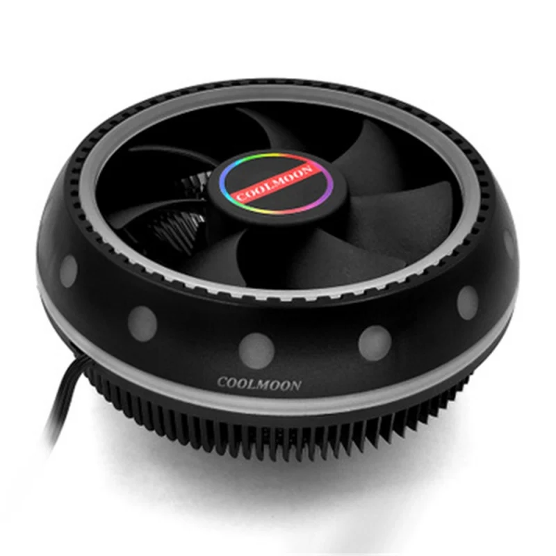 Алюминиевый 3-контактный кулер для процессора радиатор RGB тихий охлаждающий ПК