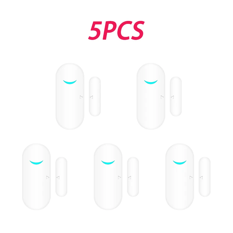 

5pcs RF 433MHZ Wireless Window Door Security Smart Gap Sensor for Our PG103 Home Security WIFI GSM 2G GPRS Alarm system