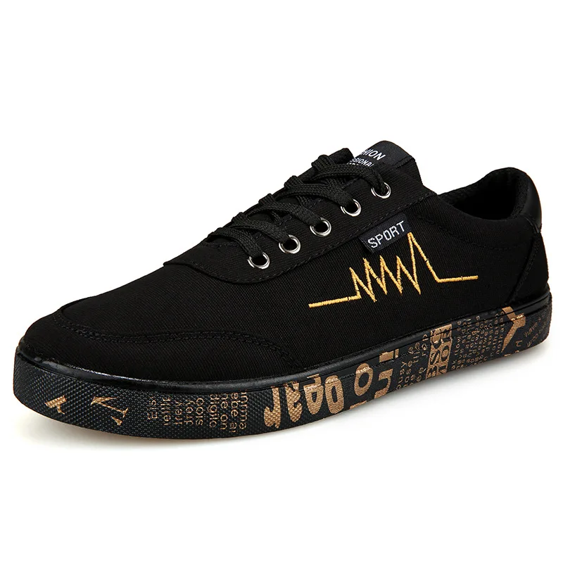 Мужская повседневная обувь оксфорды весна/осень новые модные кроссовки холщовая