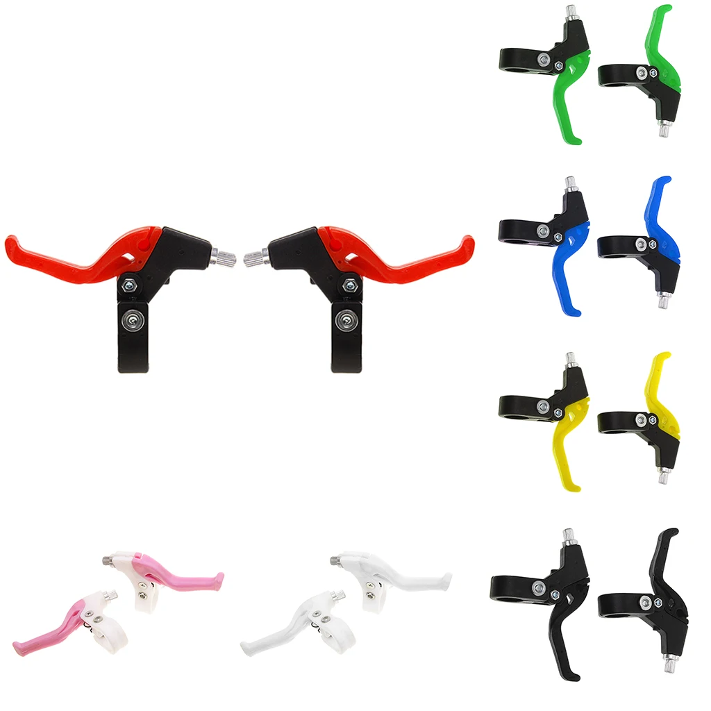 Children Bike Brake Lever - Bicycle Handlebar Brakes Set for Kids Boys Girls Scooter 7 Colors | Спорт и развлечения