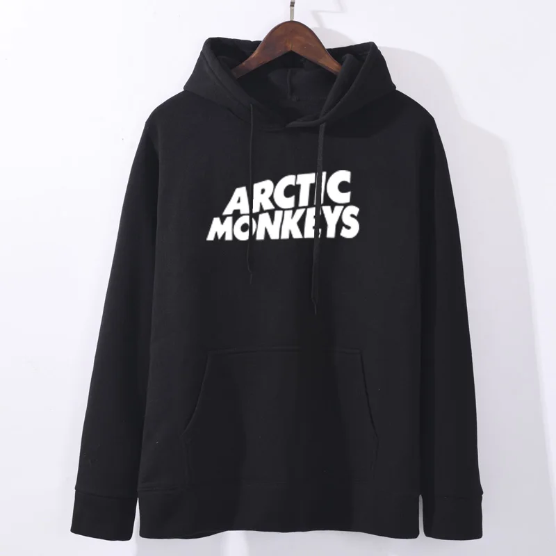 Осень Зима ARCTIC MONKEYS звук волна печатных флисовые толстовки с длинным рукавом