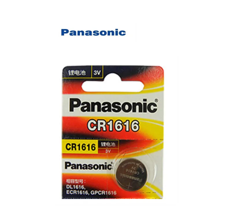 Батарейки Panasonic CR1616 кнопочные батарейки автомобильный пульт дистанционного
