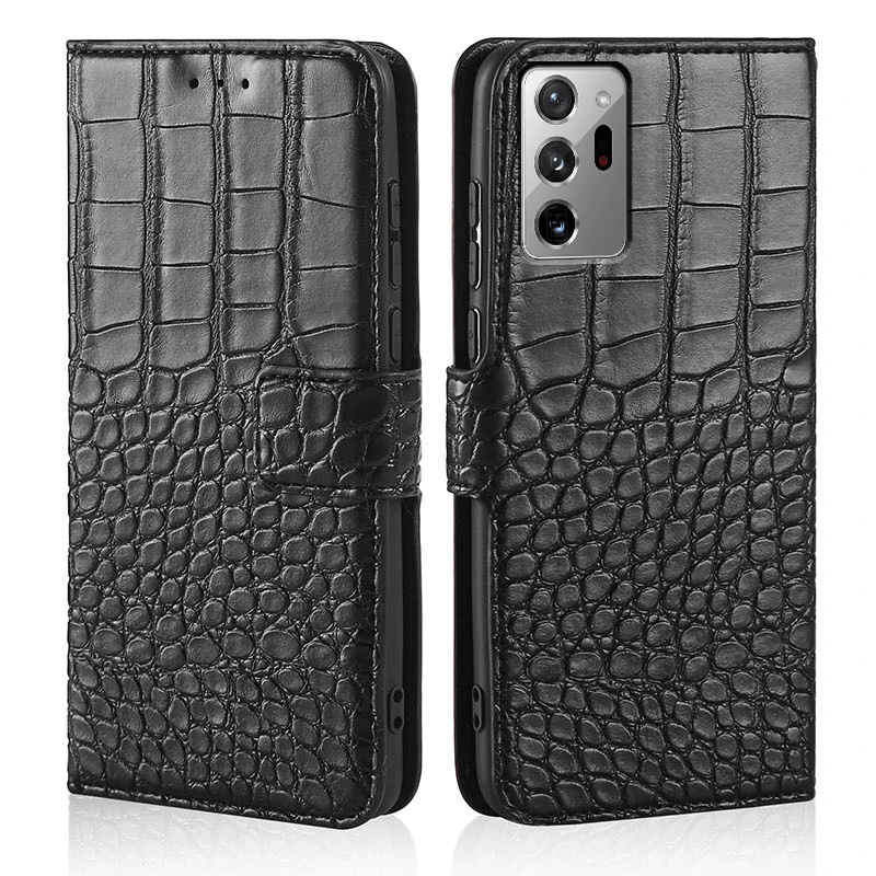 Чехол-книжка для Samsung Note 20 Ultra, кожаный, с отделением-бумажником