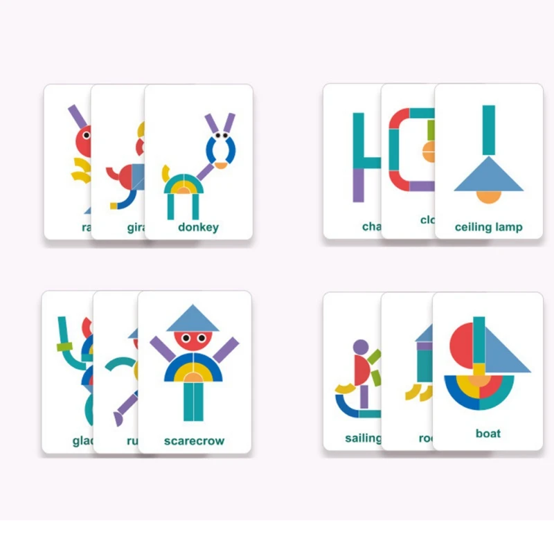 

Cartoon Stacking Toys Ring Tower Blocks Wood Toddler Toy Baby Toys Infant Toys Girl wooden Toys New1