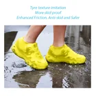 Многоразовые водонепроницаемые Нескользящие резиновые чехлы для обуви, эластичные галоши для путешествий *