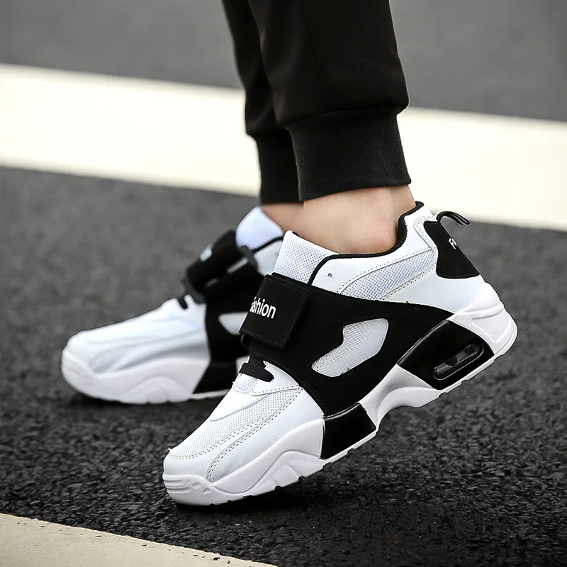 

Men High Top Fashion Sneakers Men's Vulcanized Shoes Trend Comfortable Men Casual Shoes Outdoor Non-slip Shoes Tenis Masculino