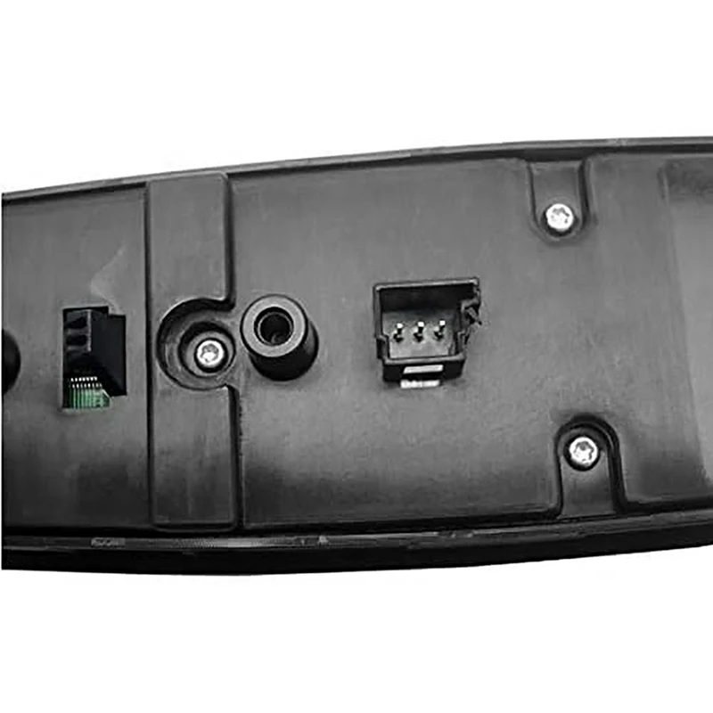 

2 Pcs Car Accessories: 1 Pcs Electric Power Master Window Switch & 1 Pcs Car Front Bumper Tow Hook Eye Cover Cap