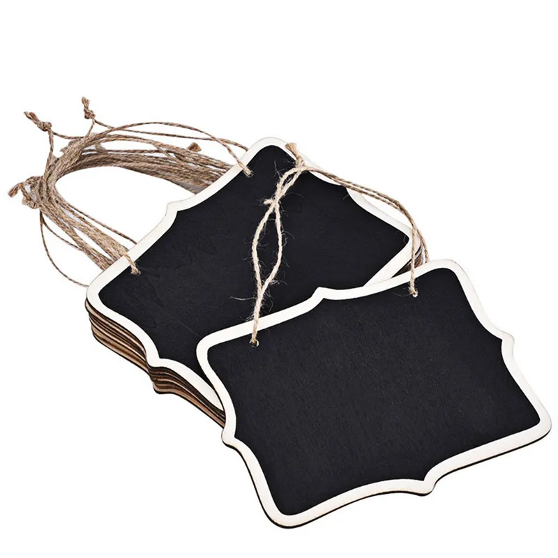 12 шт. мини-карты с доской Двухсторонняя доска для свадебной вечеринки таблица
