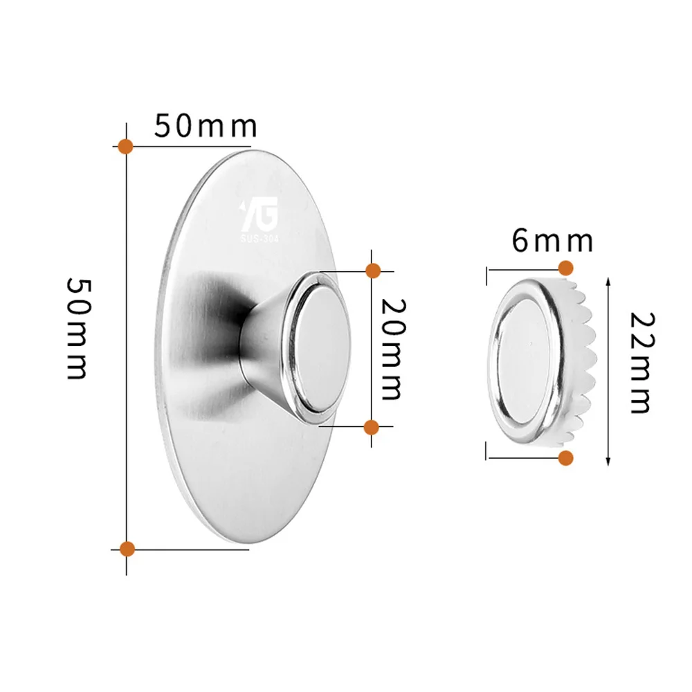 

3pcs Creative Magnetic Soap Holders Bathroom Wall Hanging Soap Suction Cup Rack for Daily Use