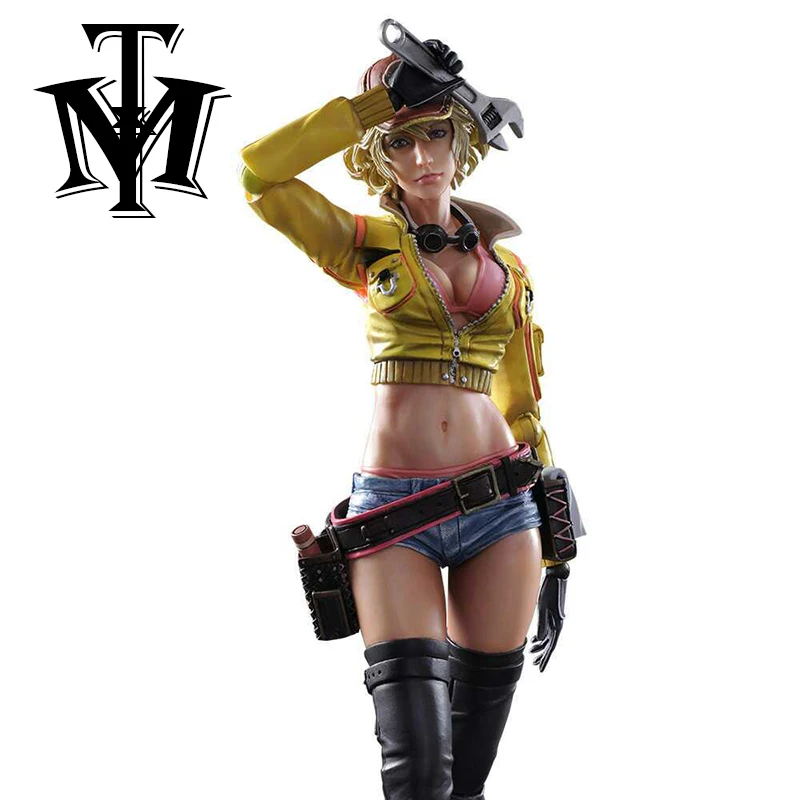 Аниме FF XV машиной индустрии Синди Аурум сексуальная фигурка Playarts игрушка Kai