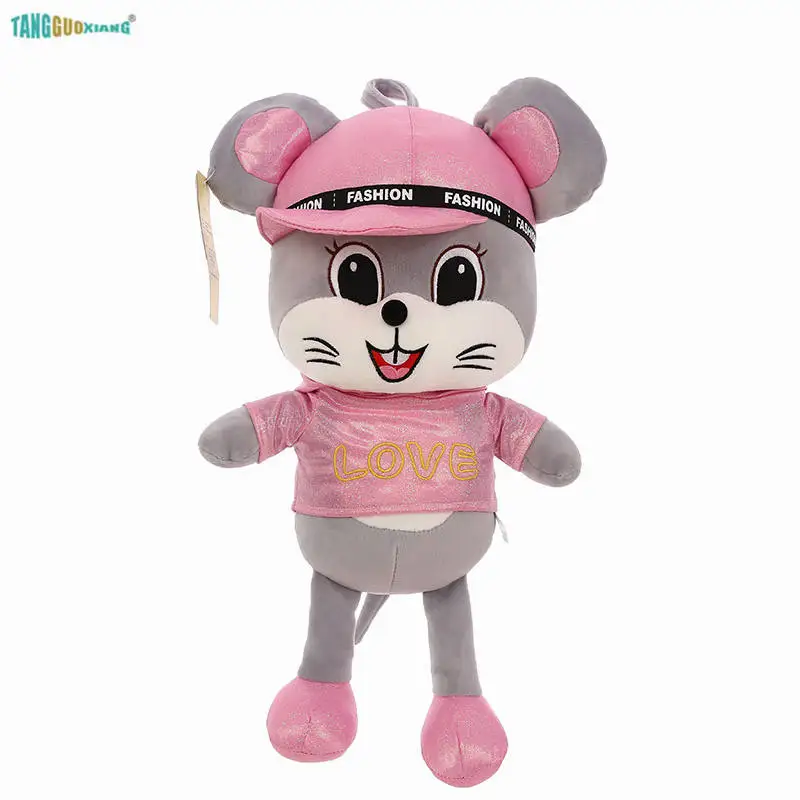 

40-70cm Cute Cartoon Mouse Plush Toys Soft Stuffed Animal Doll for Kids Girl baby Playmate Present lovely birthday Xmas Gift