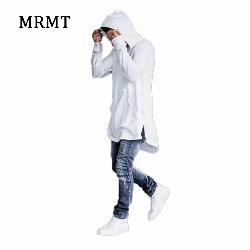 

2023 Brand new Clothing Mens Hoodies Sweatshirts High street Long Zipper Sweatshirt Cut Extended Hoody Men male shirts