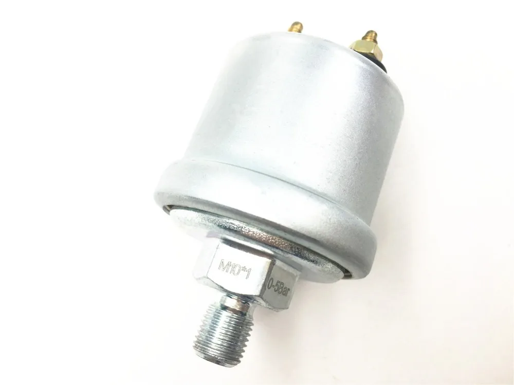 Упаковка из 1 механического датчика давления масла M10X1 NPT1/8 Датчик резьбы для 0-5 бар 0-10 бар датчик давления топлива 0.5бар 0.8Bar сигнализация