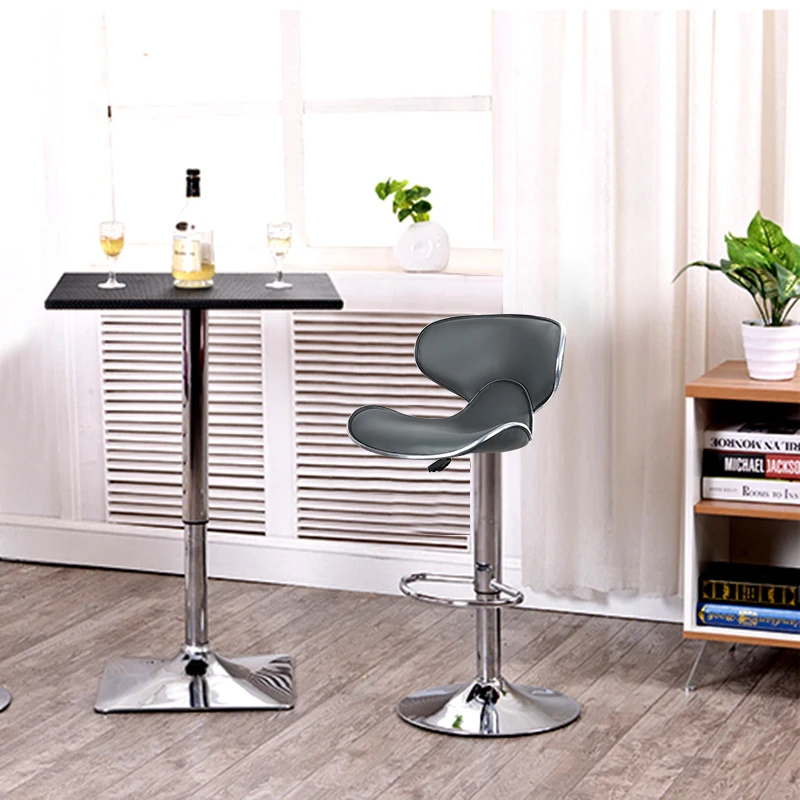 2 шт. кресло для бара искусственная кожа Бабочка спинка барные стулья стул