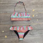 Купальник для девочек-подростков, купальник в африканском стиле, пляжные купальники, комплект бикини, купальное платье, танкини, купальный костюм из двух частей, бикини, 2021