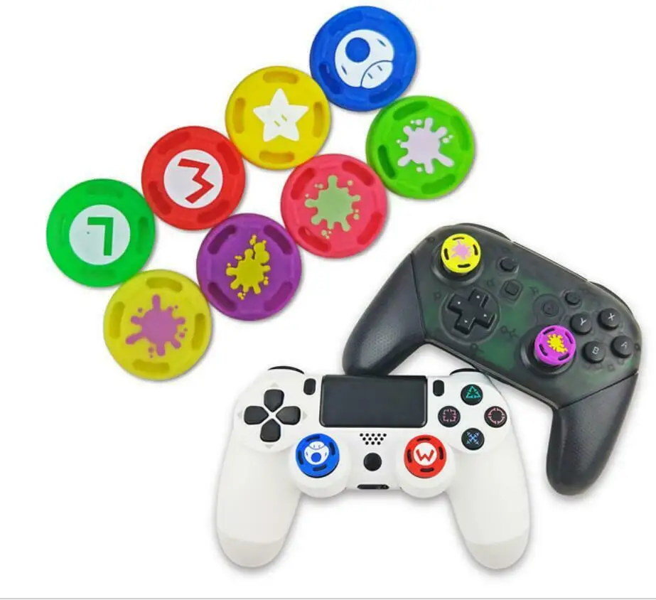 Силиконовый Аналоговый джойстик для nintendo Switch Pro/PS4/PS3/xbox ONE, 2 шт