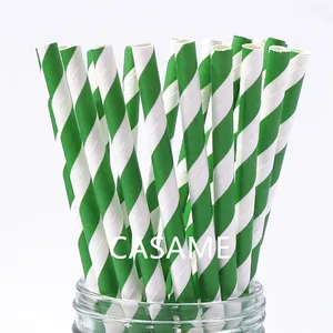 2550100 шт, рождественские разноцветные соломинки красный и зеленый соломинки вечерние зеленый бумага с узором шеврон