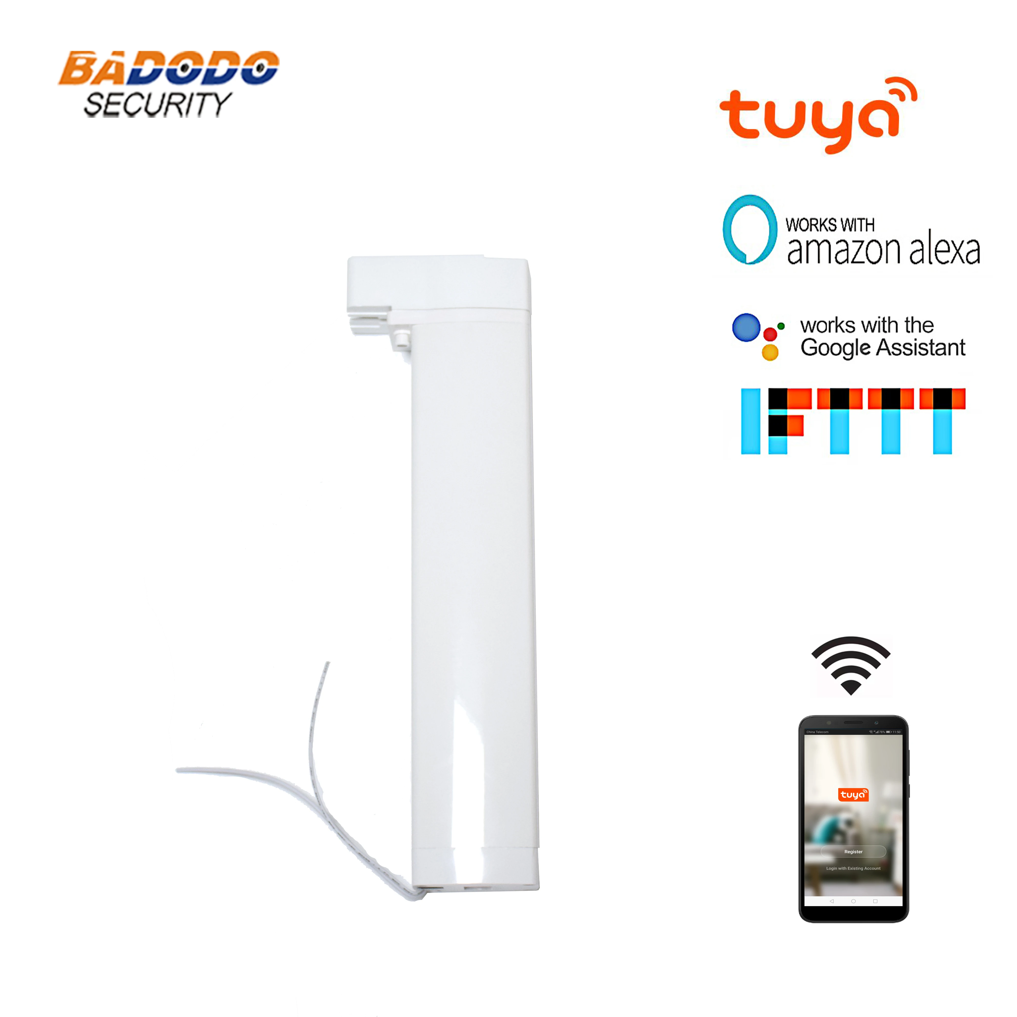 Wi-Fi дистанционное управление автоматический электрический занавес двигатели управление устройством открывания работы с Alexa google home