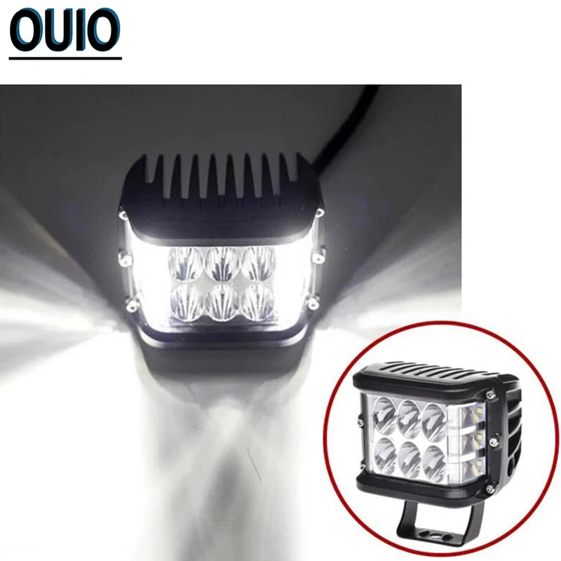 60 Вт внедорожнике светодиодный светильник бар 3 боковыми 4 дюйма рабочий 12V 24V