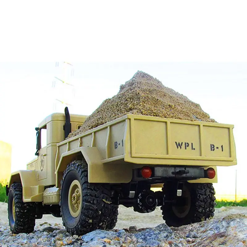 Детский подарок WPL B-24 1: 16 RTR 2,4G военный Радиоуправляемый автомобиль 4 WD с дистанционным управлением, детские игрушки, подарок на день рождения
