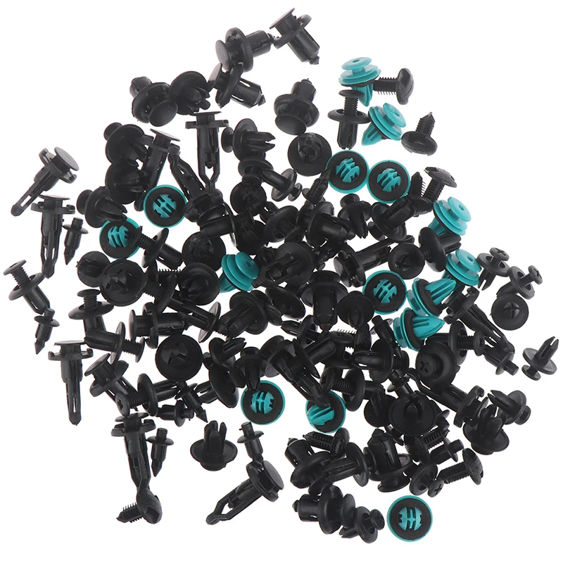 120 шт. Универсальные пластиковые автомобильные Заклепки Крепеж автомобильный