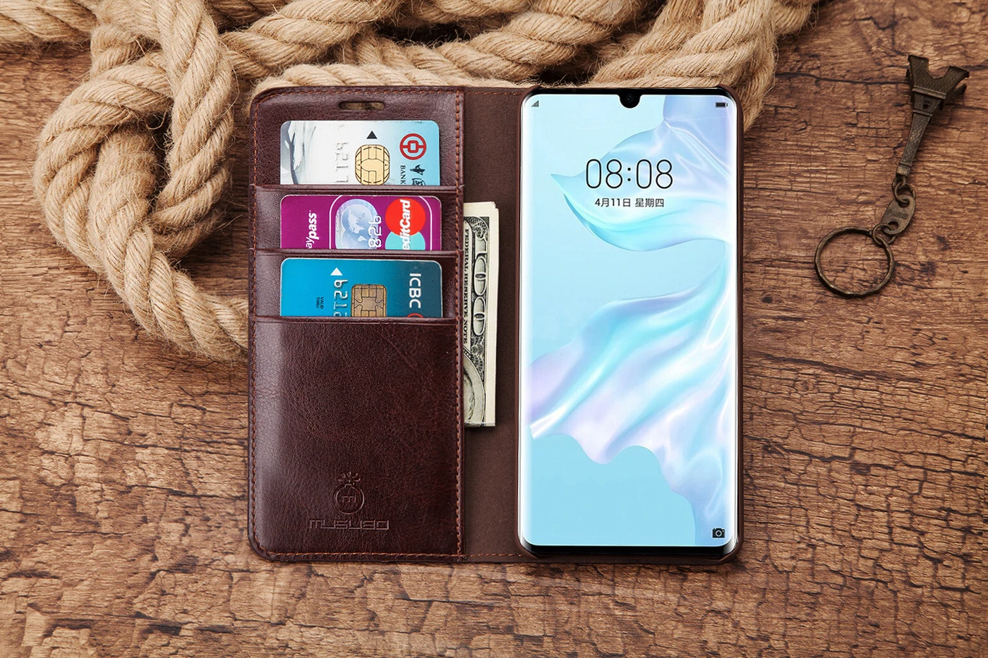 Musubo чехол для samsung Galaxy Note 10+ роскошный чехол-книжка из натуральной кожи для Note 10 Plus 5G S10E S10 S9 S8+ чехол