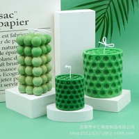 new honeycomb pearl cube silicone candle mold for diy aromatherapy candle plaster ornaments handicrafts soap mould hand tools