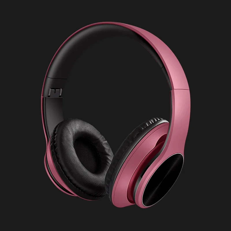 Hi-fi стерео Беспроводная гарнитура перезаряжаемые беспроводные наушники Bluetooth наушники-вкладыши Складная гарнитура с микрофоном