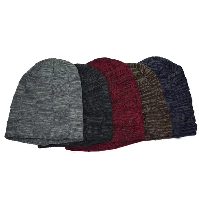 Унисекс вязаная шляпа шарф костюм теплая зимняя одноцветная детская для