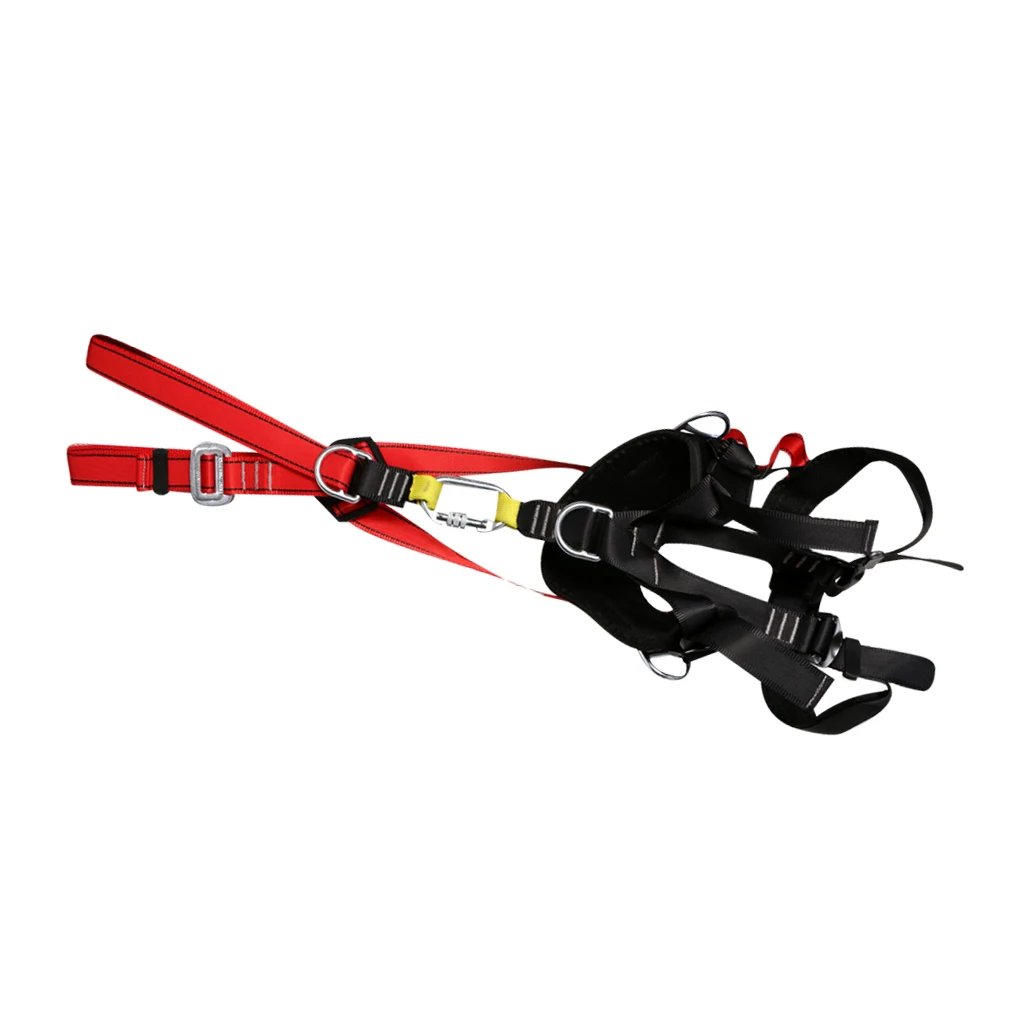 

1 Piece Harness Safety Belt Rock Climbing Descender For Mountaineering Adult